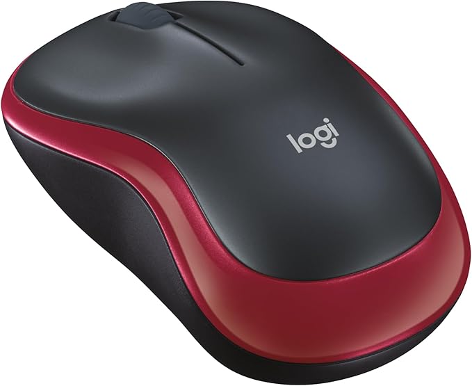 Mouse Logitech M185 Red