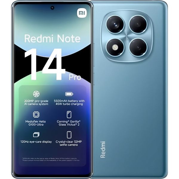 Xiaomi Redmi Note 14 Pro 8gb 256gb Azul