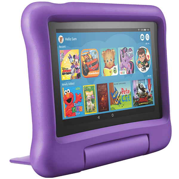 Tab Amazon Fire 7 Kids Edition 12th 16gb Age 3+ Purple Case