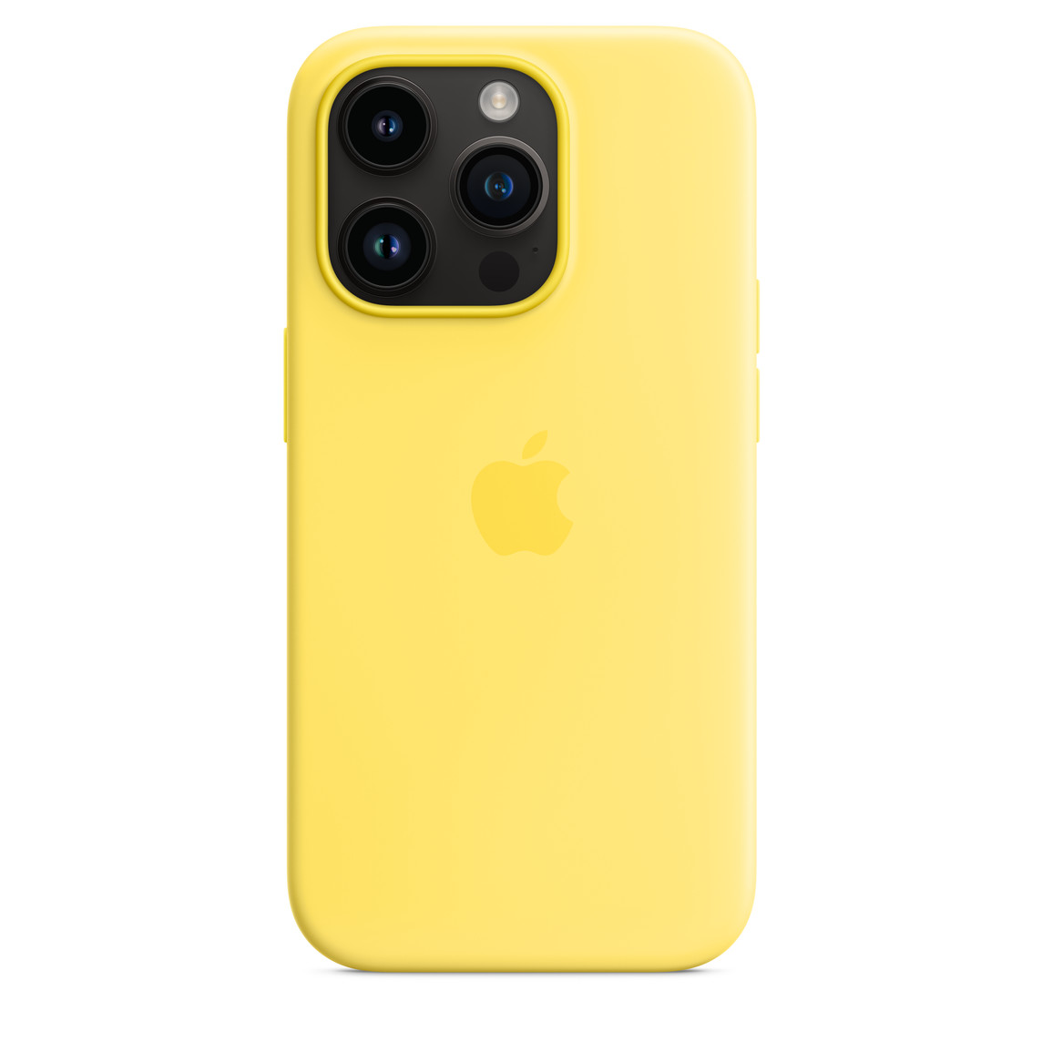 Silicone Case Magsafe iPhone 14 Pro Yellow