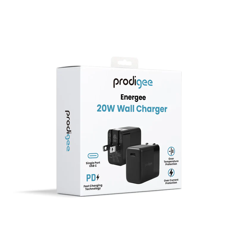 Adaptador De Carga Prodigee Usb-c 20W