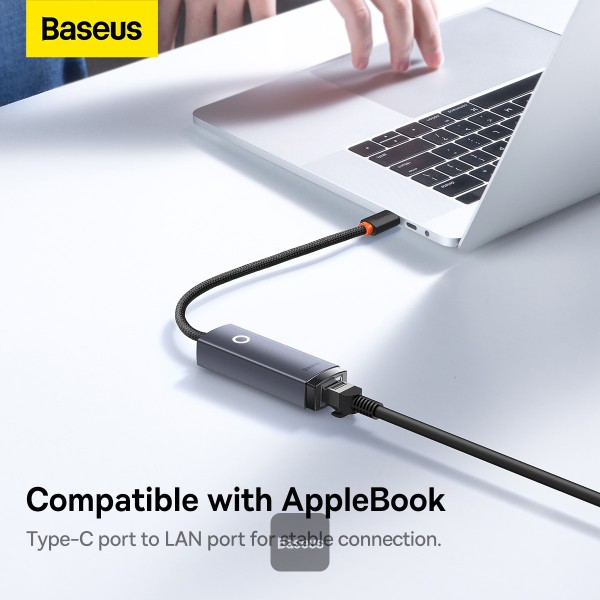 Adaptador Ethernet Baseus Type C