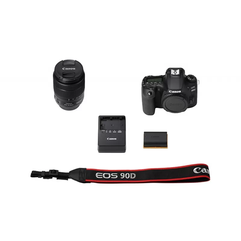 Camara Canon Eos 90D Kit 18-135mm is Usm