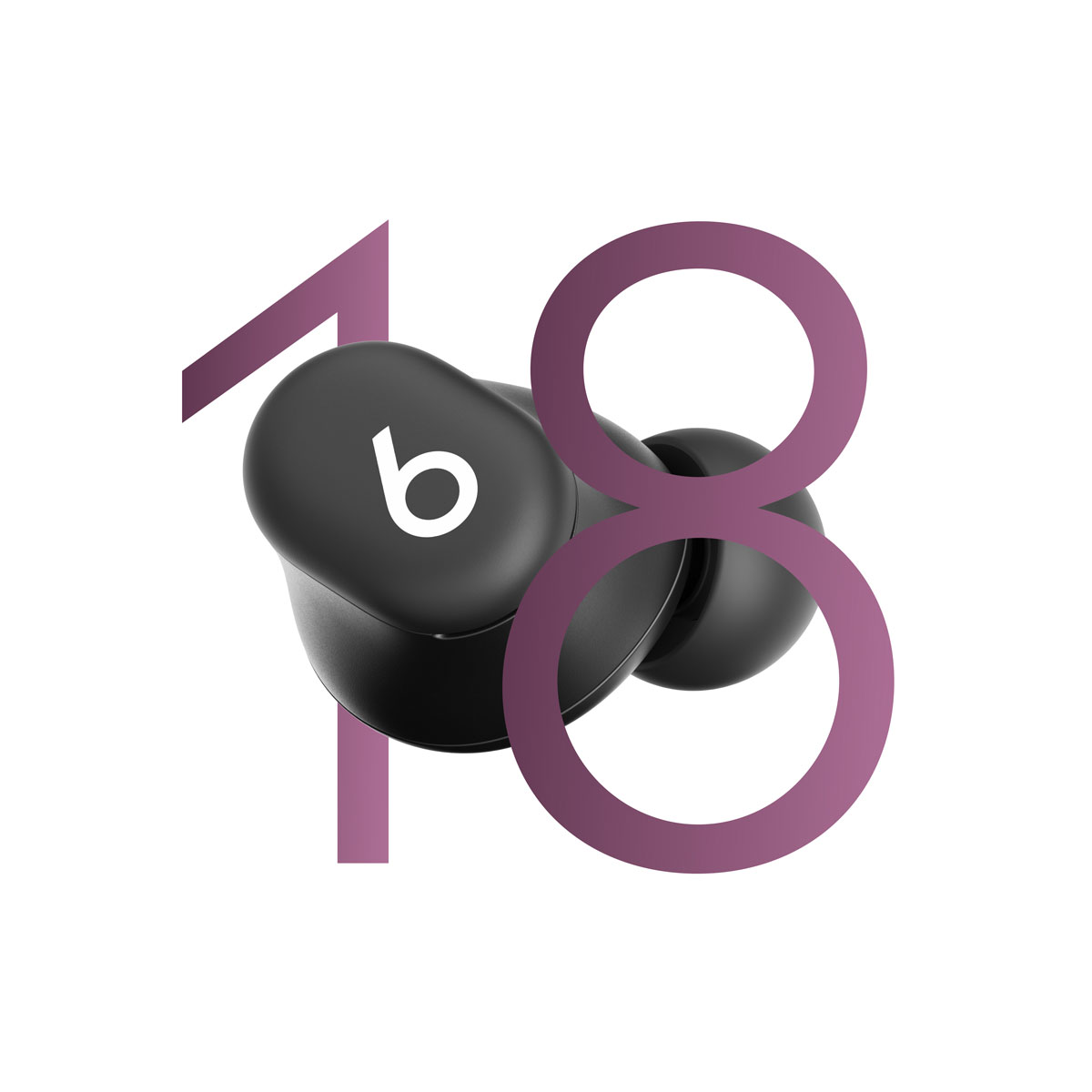 Auricular Beats Solo Buds Black Muvw3ll/a