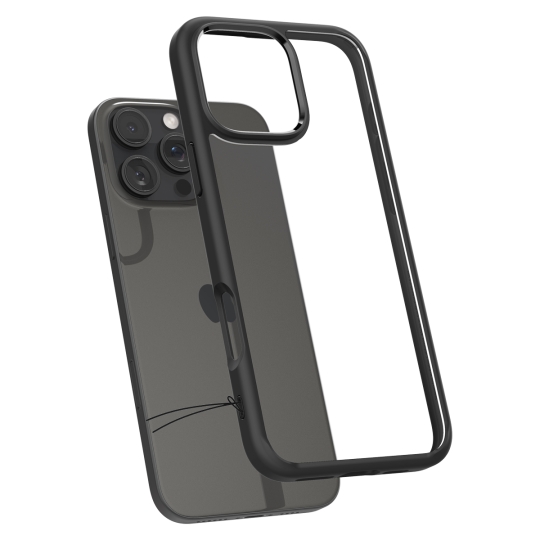 Case Spigen iPh 16 Pro Ultra Hybrid Matte Black 8125