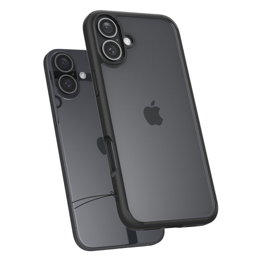 Case Spigen iPh 16 Ultra Hybrid Matte Black 8201