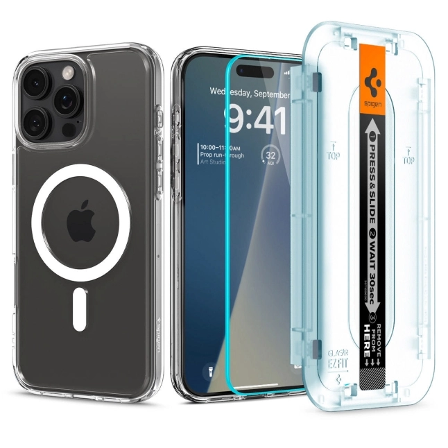 Case Spigen iPh 16 Pro Max Ultra Hybrid MagFit Antishock Pack 8141