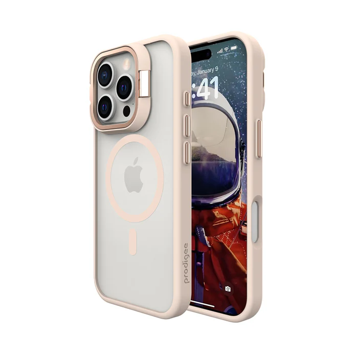 Case Prodigee iPh 16 Pro KickIt Mag Rose