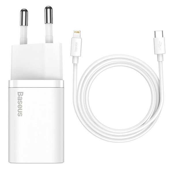 Cargador Baseus Usb-C 20W Cable Type-C / Lightning TZCCSUP-B02