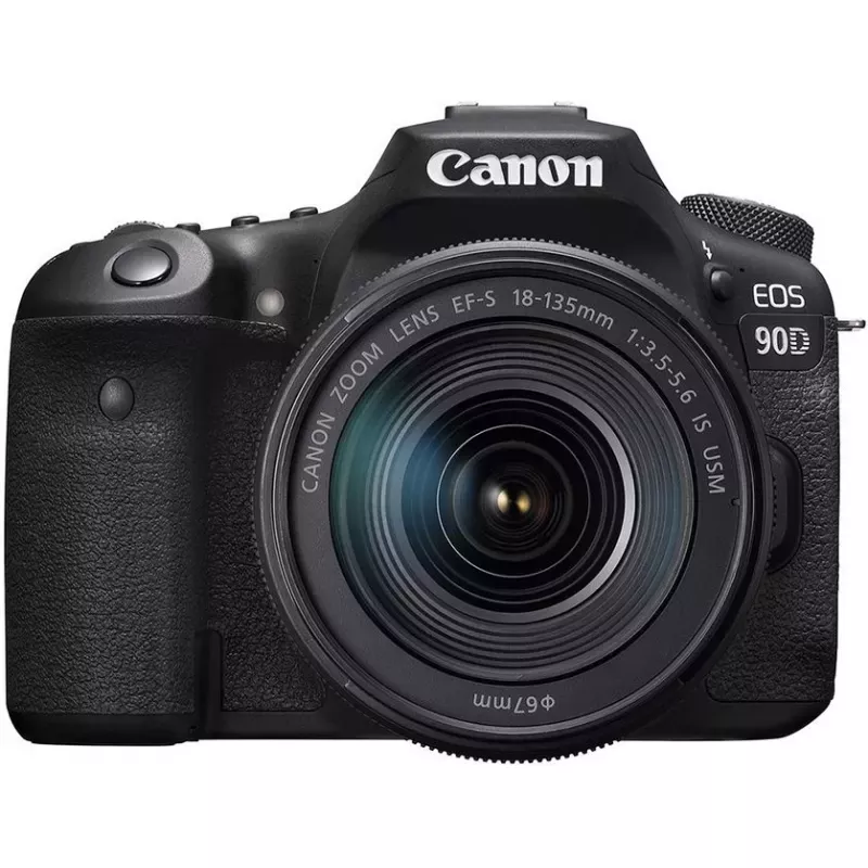 Camara Canon Eos 90D Kit 18-135mm is Usm