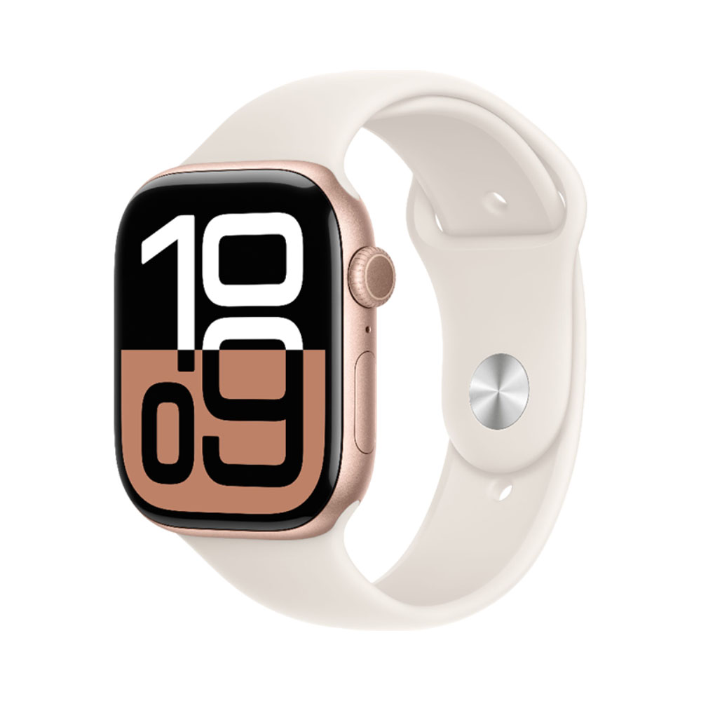 Apple Watch Series 10 46mm Rose Gold Al SB S/M (MWWT3LW/A)