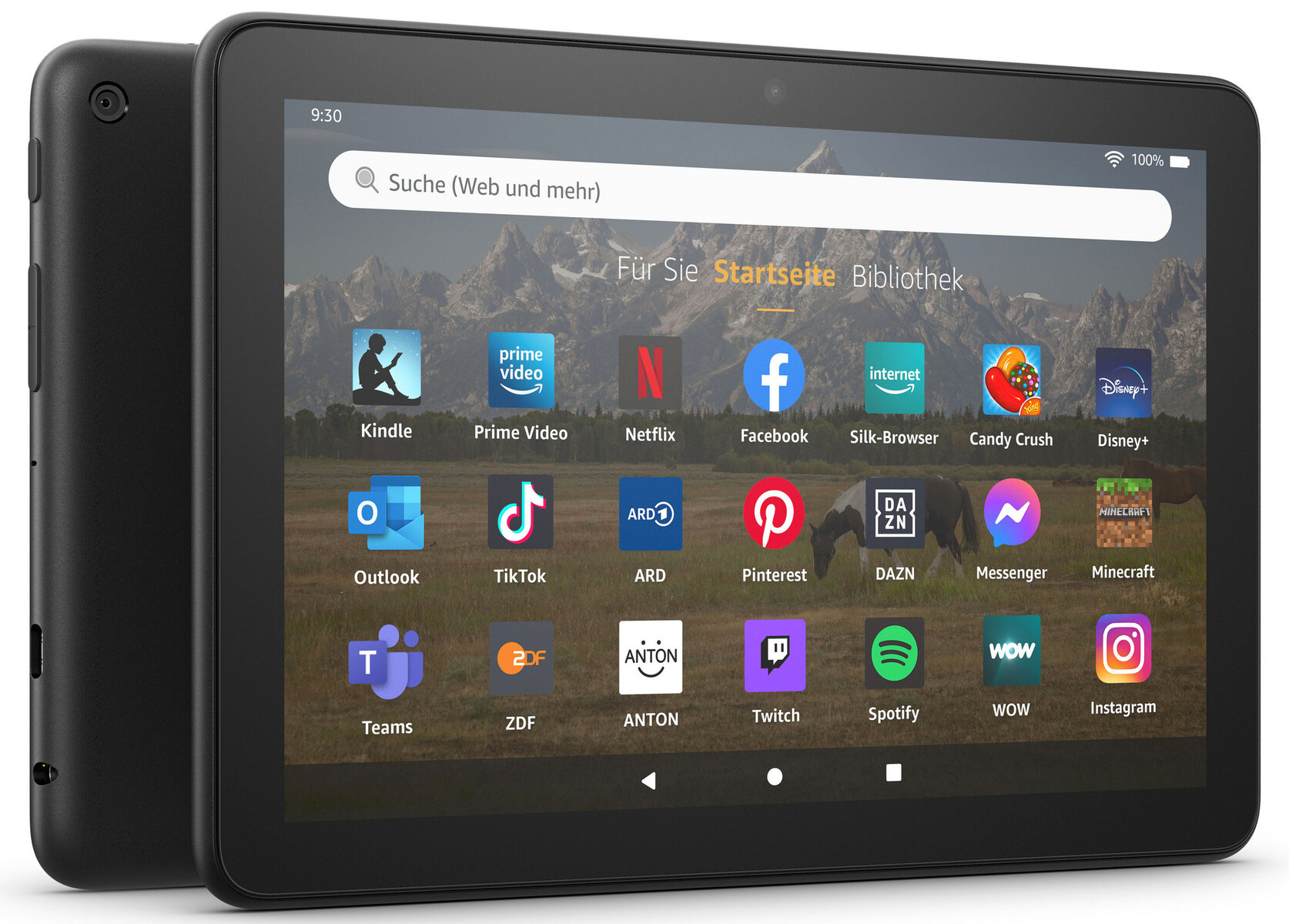 Tab Amazon Fire Hd 8 12th 64gb Black (2022)