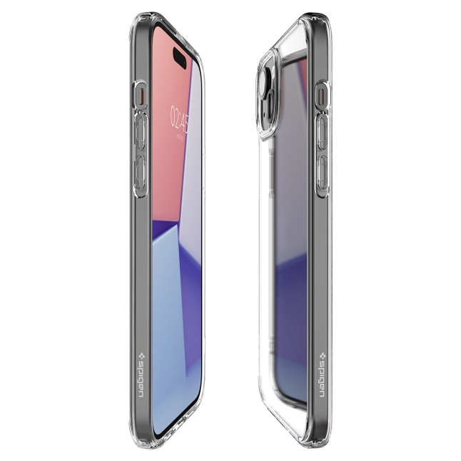 Case Spigen iPh 15 Crystal Hybrid Clear 6483