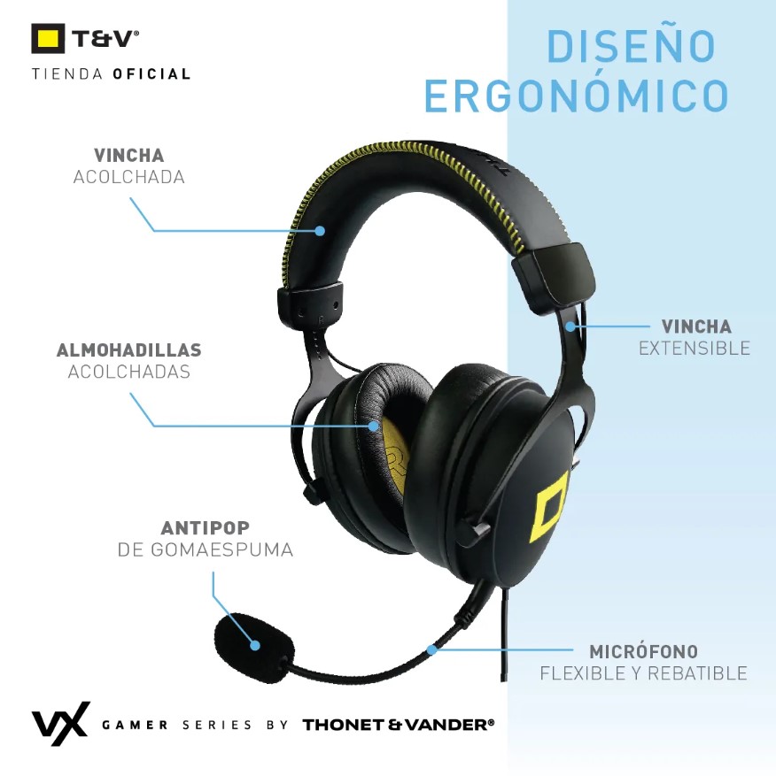 Thonet & Vander Vx700 Gamer Headset