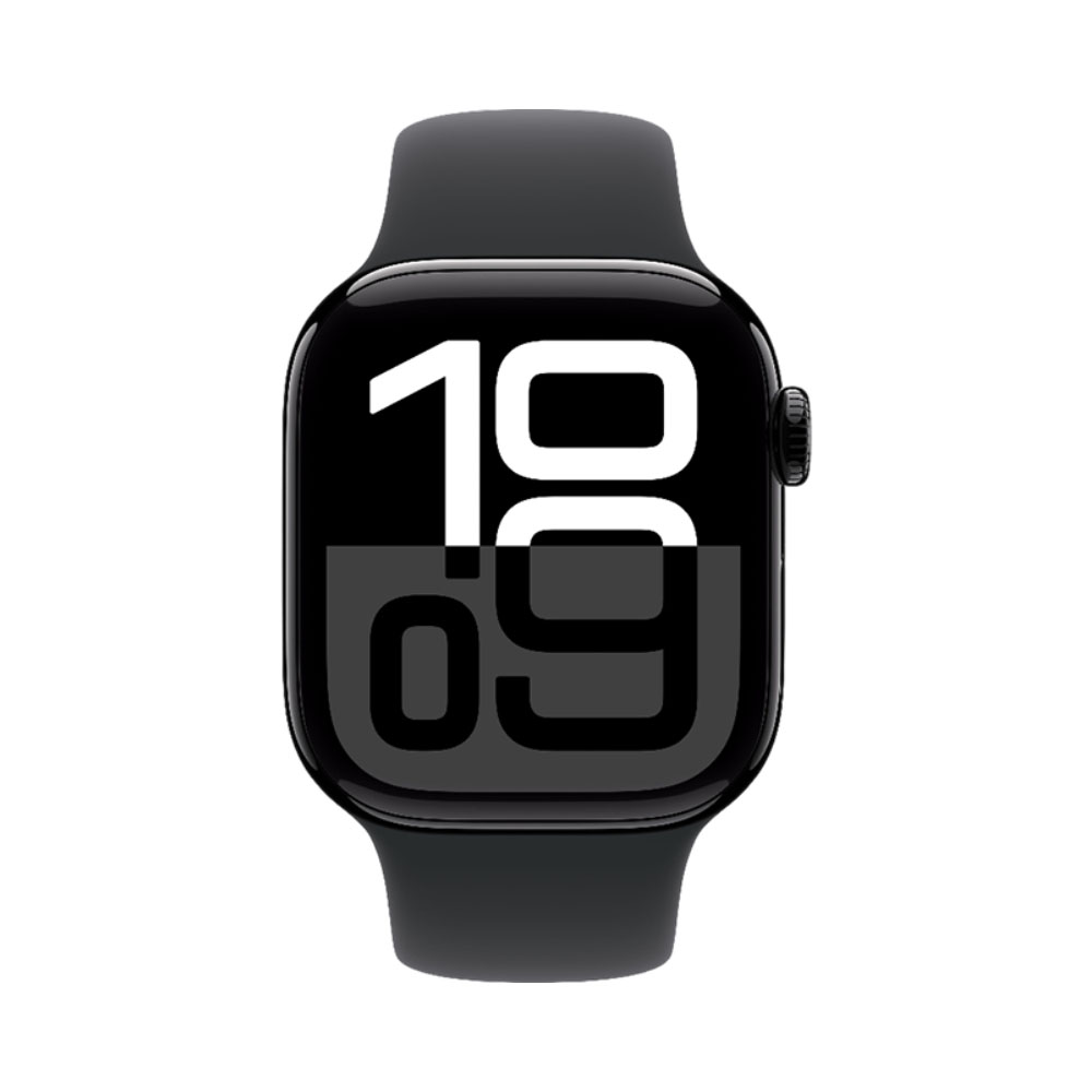 Apple Watch Series 10 42mm Jet Black Al Black SB S/M (MWWE3LW/A)