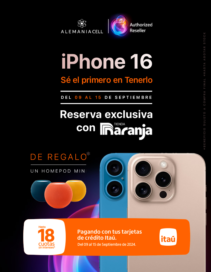 Pre Venta iPhone 16 Series